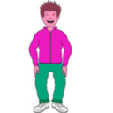 download A Person Boy clipart image with 315 hue color