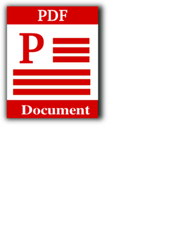 Portable Document Format Icon