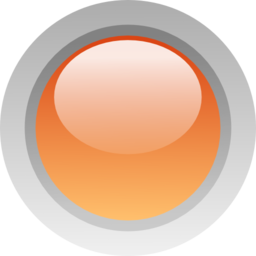 Led Circle Orange