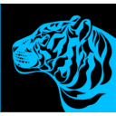 download Tiger clipart image with 135 hue color