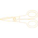 download Scissors clipart image with 45 hue color