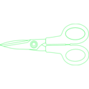 download Scissors clipart image with 135 hue color