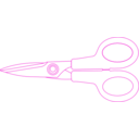 download Scissors clipart image with 315 hue color