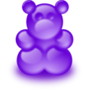 download Gummy Bear Sort Of clipart image with 180 hue color