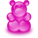 download Gummy Bear Sort Of clipart image with 225 hue color