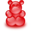 download Gummy Bear Sort Of clipart image with 270 hue color
