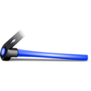 download Adze clipart image with 180 hue color