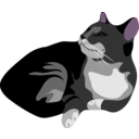 download Architetto Gatto clipart image with 270 hue color