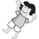 download 58294main The Brain In Space Page 21 Asian Girl Falling clipart image with 270 hue color