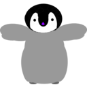 download Penguin clipart image with 225 hue color