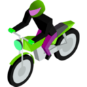 download Cm Isometric Biker clipart image with 90 hue color