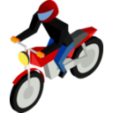 download Cm Isometric Biker clipart image with 0 hue color