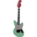 download Fender Jagstang clipart image with 315 hue color