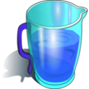download Jug clipart image with 180 hue color