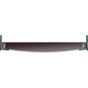 download Whipsaw clipart image with 135 hue color
