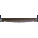 download Whipsaw clipart image with 180 hue color