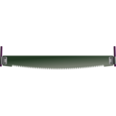 download Whipsaw clipart image with 270 hue color