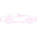 download Shelby Cobra Blueprint clipart image with 315 hue color