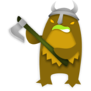 download Korora Viking clipart image with 45 hue color