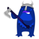 download Korora Viking clipart image with 225 hue color