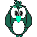 download Owl clipart image with 135 hue color