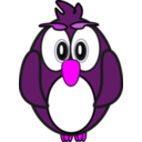 download Owl clipart image with 270 hue color
