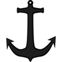 download Simple Anchor clipart image with 90 hue color