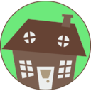 download Ill House 01 clipart image with 90 hue color