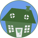 download Ill House 01 clipart image with 180 hue color