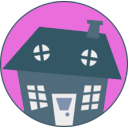 download Ill House 01 clipart image with 270 hue color