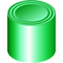 download Gold Can clipart image with 90 hue color