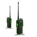 download Walkie Talkie clipart image with 270 hue color