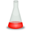 download Conical Flask clipart image with 315 hue color