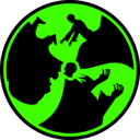 download Zombieactive clipart image with 45 hue color