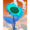 download Sunflower clipart image with 135 hue color