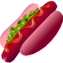 download Hot Dog Juliane Krug R clipart image with 315 hue color