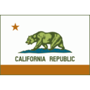 download Flag Of California Thick Border clipart image with 45 hue color