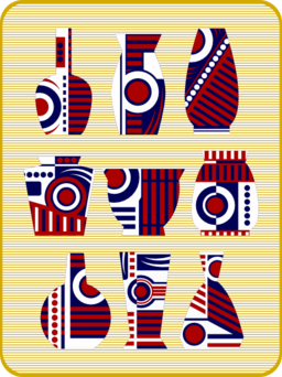 Abstract Vases Remix