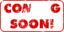 Red Coming Soon Stamp