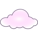 download Net Wan Cloud clipart image with 90 hue color