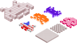 Space Invaders 3d Blocks