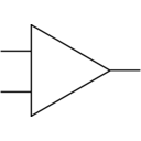 download Rsa Iec Opamp Symbol clipart image with 45 hue color