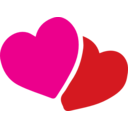 download Love Icon clipart image with 0 hue color