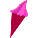 download Wild Berry Ice Cream Cone clipart image with 315 hue color