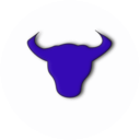 download Bullish clipart image with 45 hue color