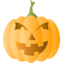 download Halloween Pumpkin clipart image with 0 hue color