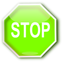 download Stop clipart image with 90 hue color