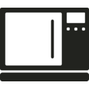 download Kitchen Icon Microwave clipart image with 90 hue color