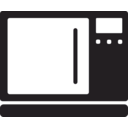 download Kitchen Icon Microwave clipart image with 315 hue color