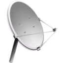 download Satellite Antenna Dish clipart image with 270 hue color